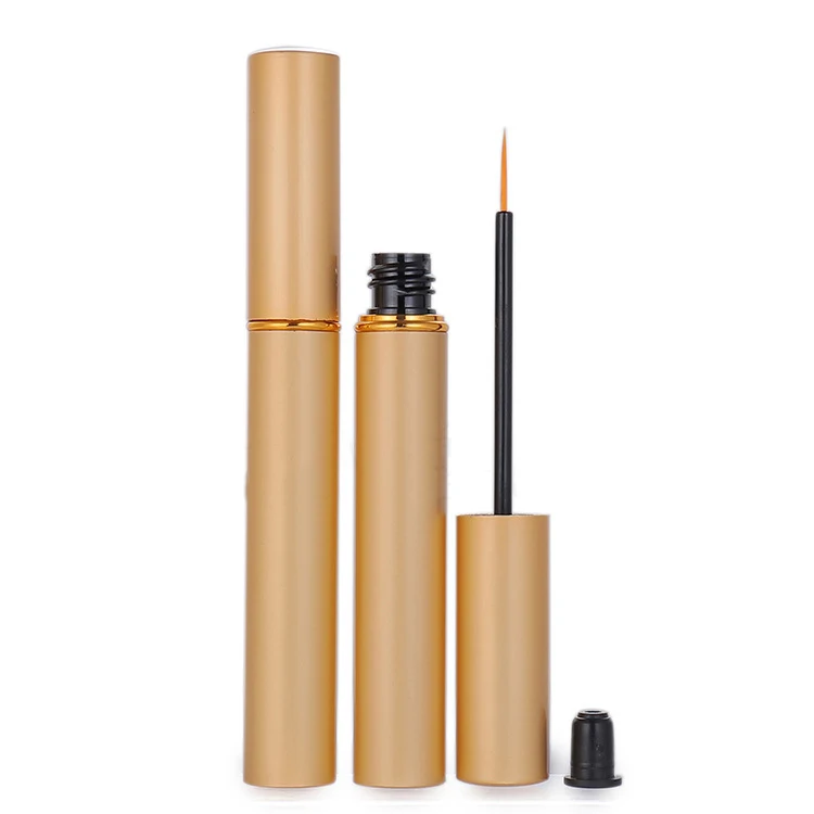 
LOW MOQ cosmetics packaging material high-grade aluminum tube mascara tube eyeliner tube mascara empty container 