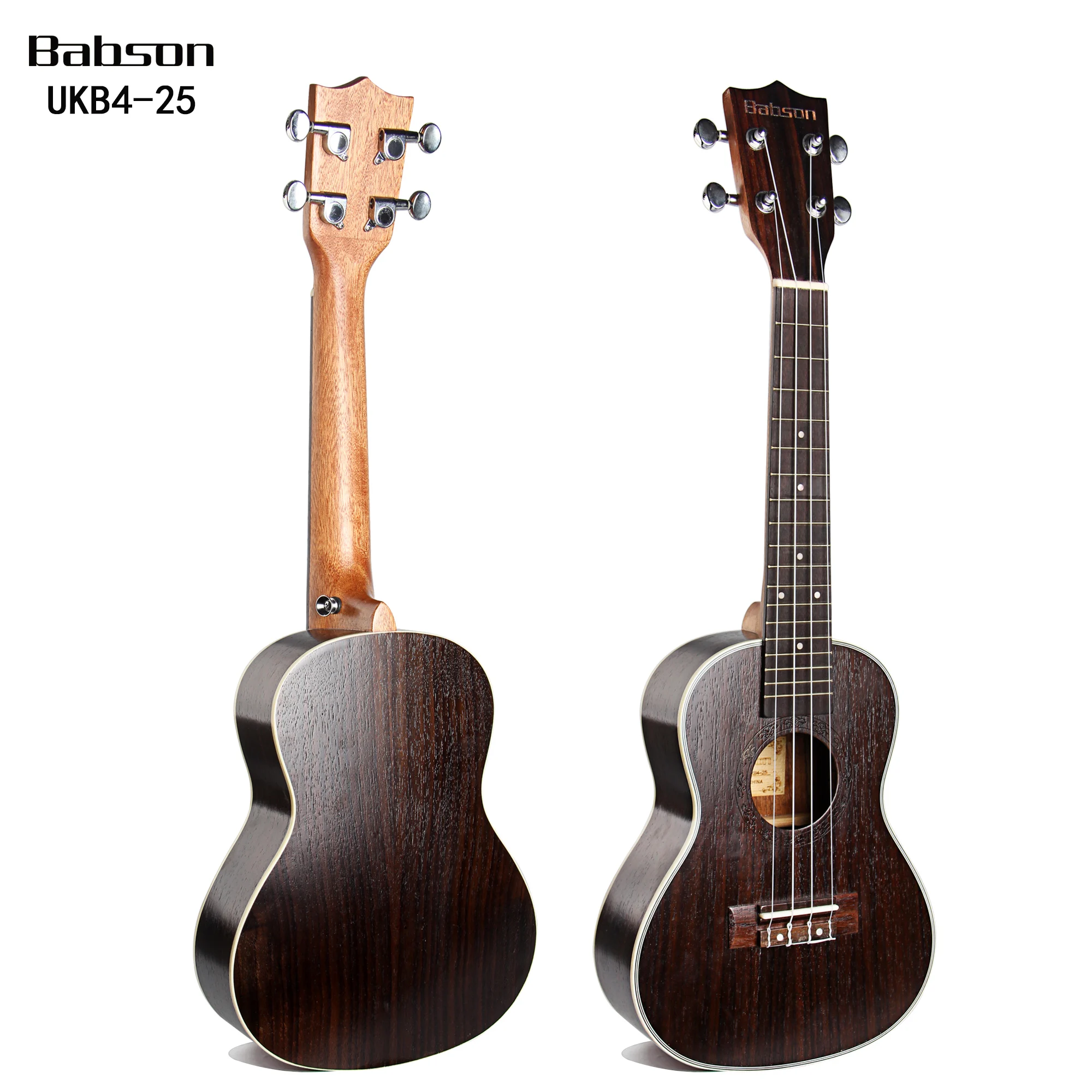 Factory Oem Odm Cheap Plywood Music Kid Guitar Concert Rosewood Premium Mahogany 24 Inch Ukulele Tenor Bass Musical Instrument