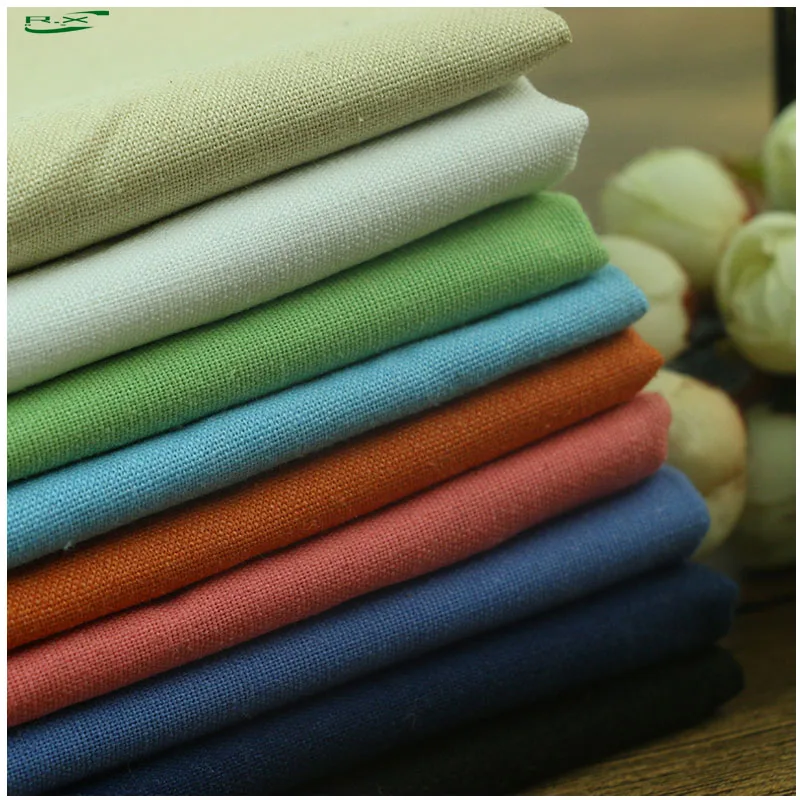 custom Wholesale stock lot 100 linen european flax for dress brown 280 wide french linen fabric