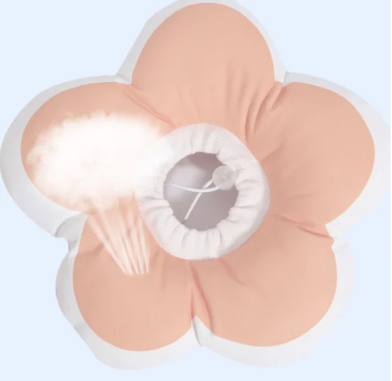 Cat Collar Flower Elizabethan Pet Scratch-proof Grooming Head
