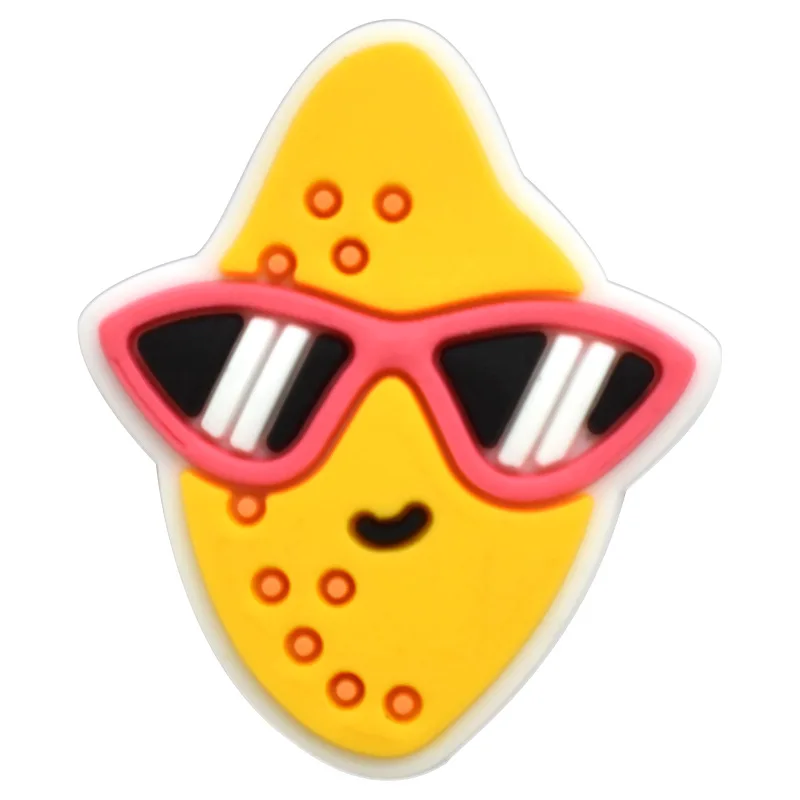 Soft PVC New Arrival Beach summer flower glant style Shoe Parts&Accessories Custom Logo Designer shoe Charms Decoration