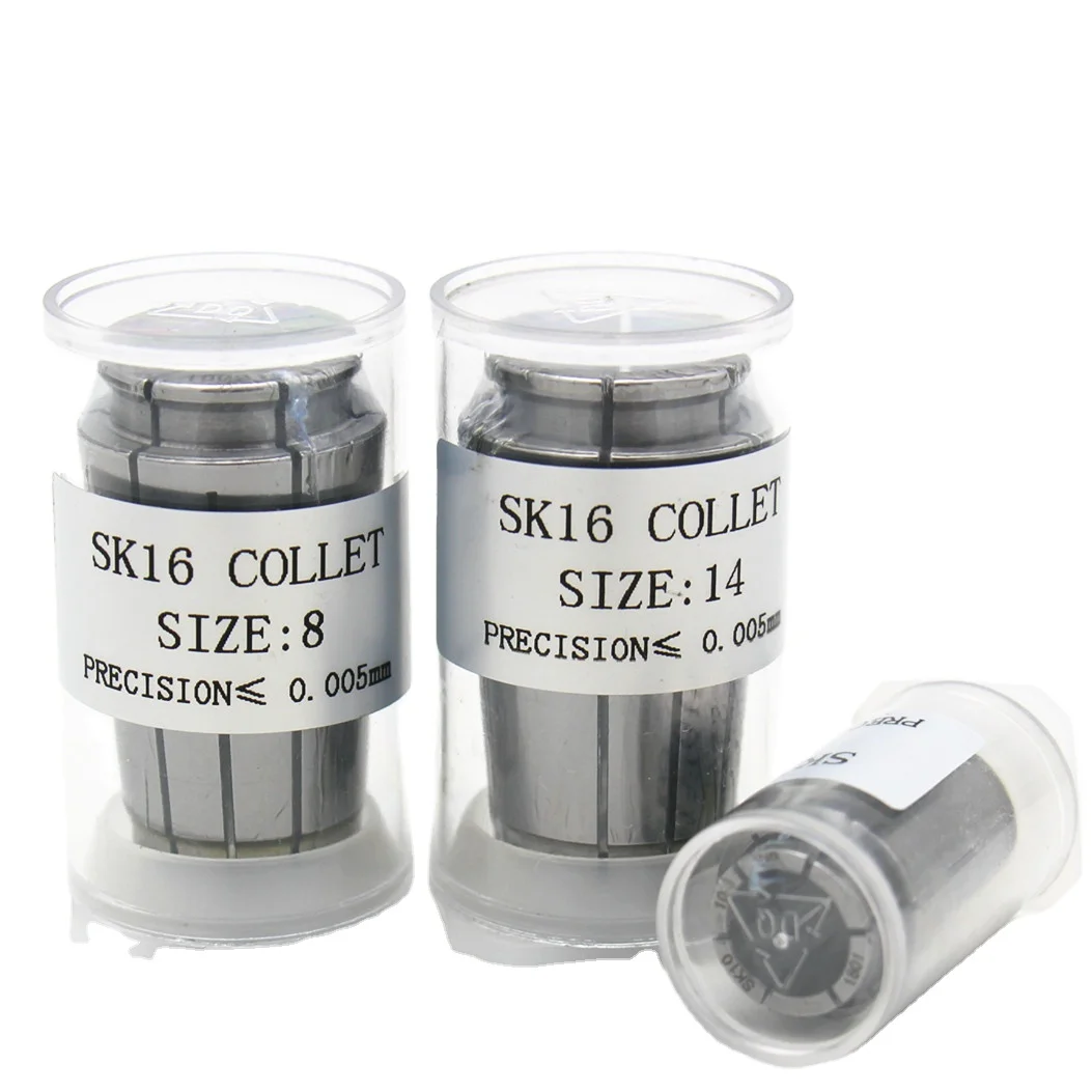 Wholesale SK Collets Sk16 Sk10 Collets for CNC Wholesale Sk Collets Sk16 3mm 4mm 5mm 6mm 7mm 8mm 9mm 10mm 11mm 12mm 13mm 14mm
