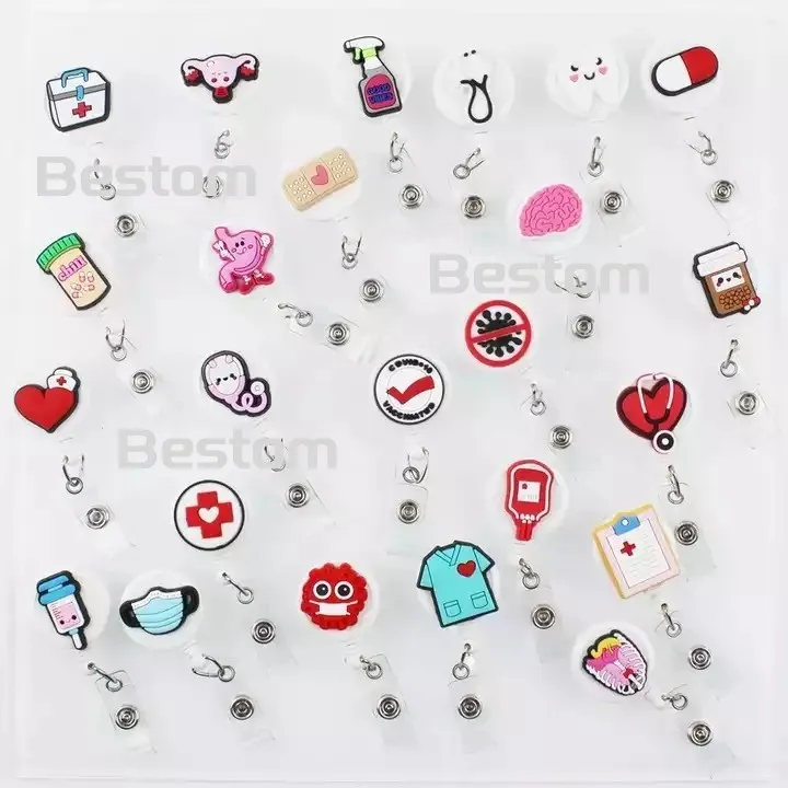 Силиконовые аксессуары для медсестер, 100 шт., 32 мм