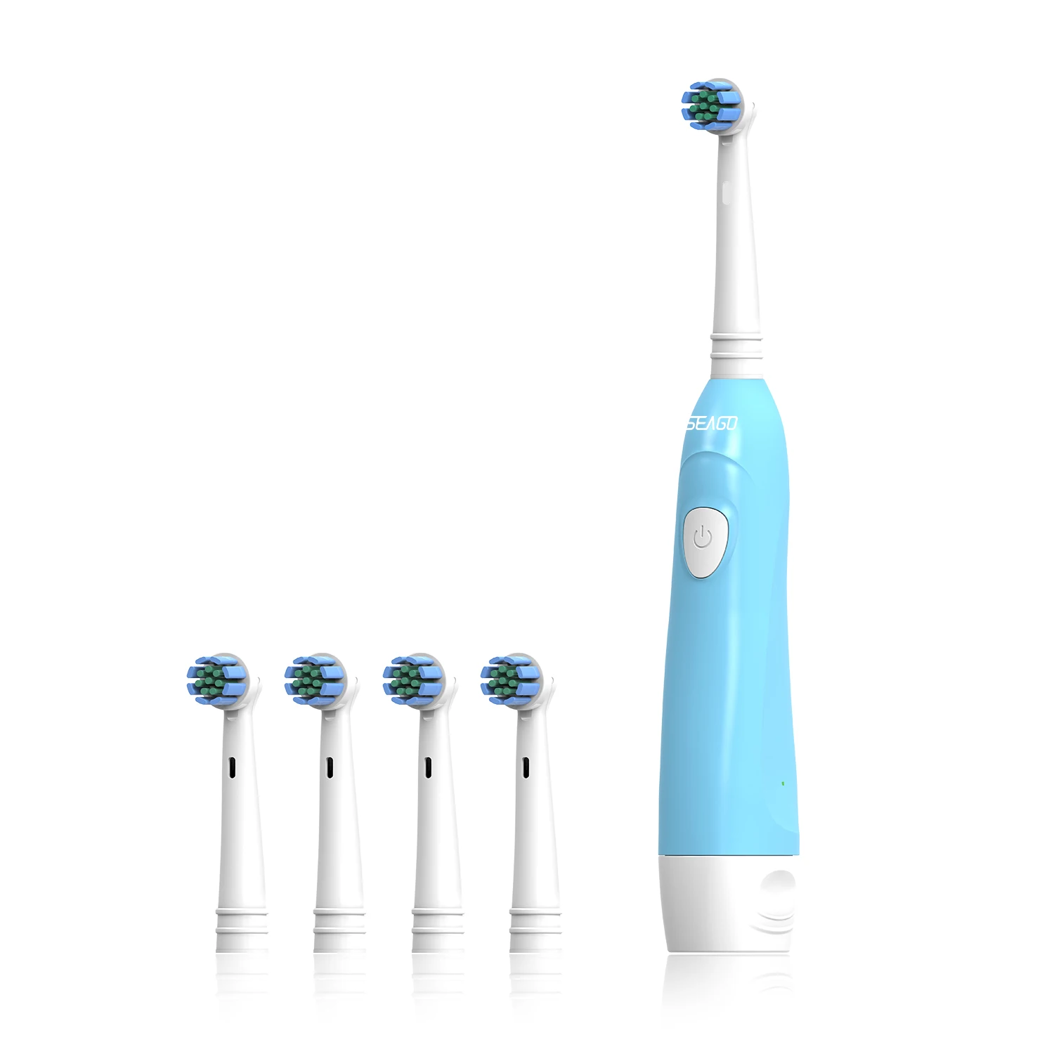 
SEAGO Wholesale SG2004 Battery Powered Rotating Heads Electric Toothbrush 