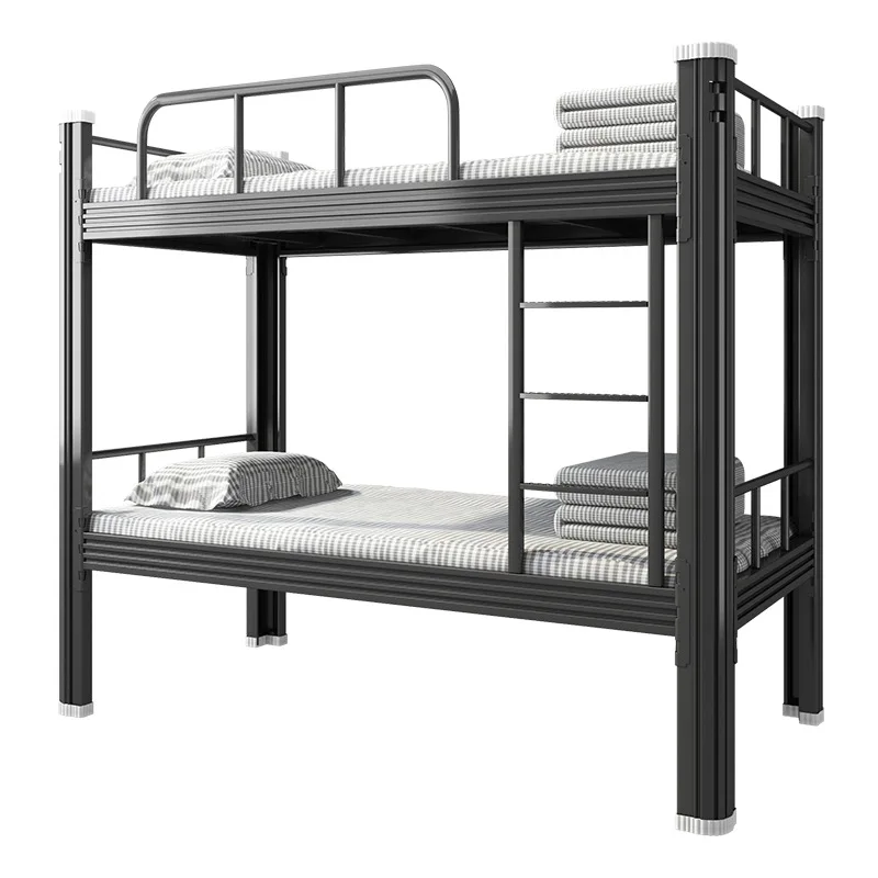 Direct Wholesale Great Standard Up And Down Bunk Iron Frame Beds Employee Dormitories