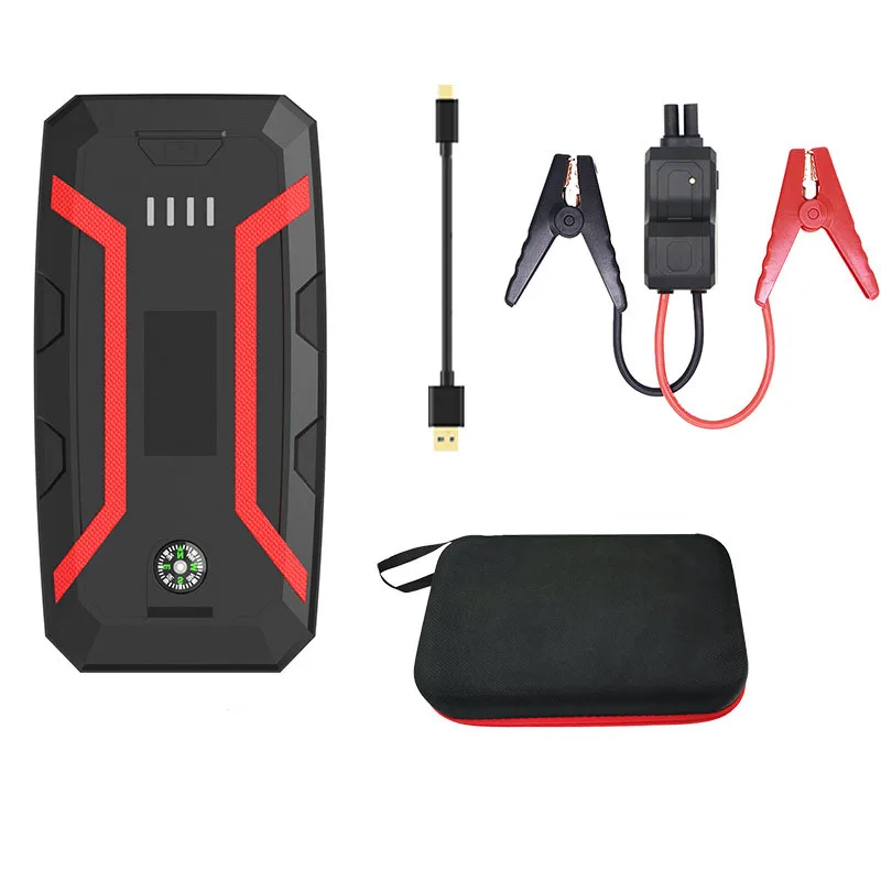 20000mAh Car Buster Jump Starter Power Bank 2000A Peak Current 12 Volt Start Jumper Jumpstart 1000A Car Jump Starter Power Bank