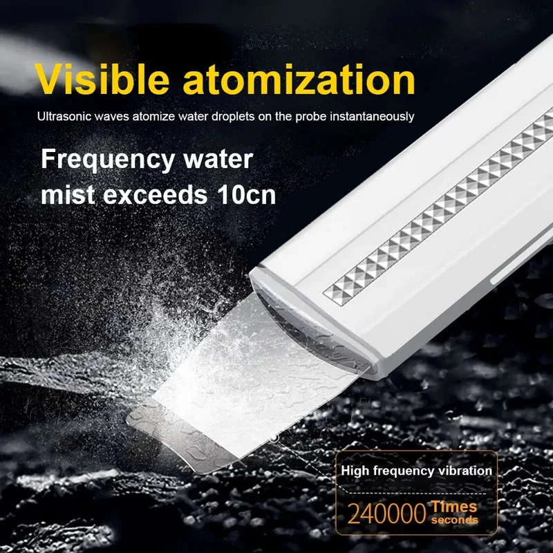 Portable Rechargeable Electric Facial Skin Scrubber Skin Scrubber Ultrasonic Peeling Ultrasonic Facial Skin Scrubber