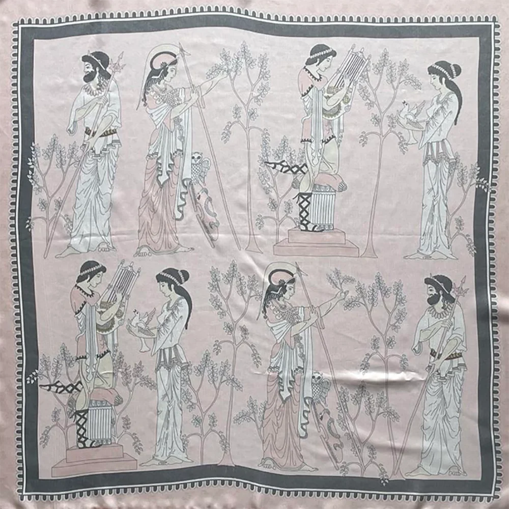 
Custom Dedicated Links Accept Design NO MOQ Print Color Size Momme Square Long 100 % Pure Silk Scarf for Women 