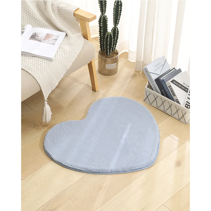 Round Rug for Bedroom Fluffy Shaggy Circle Rug for Kids Room Nursery Room Furry rug for bathroom