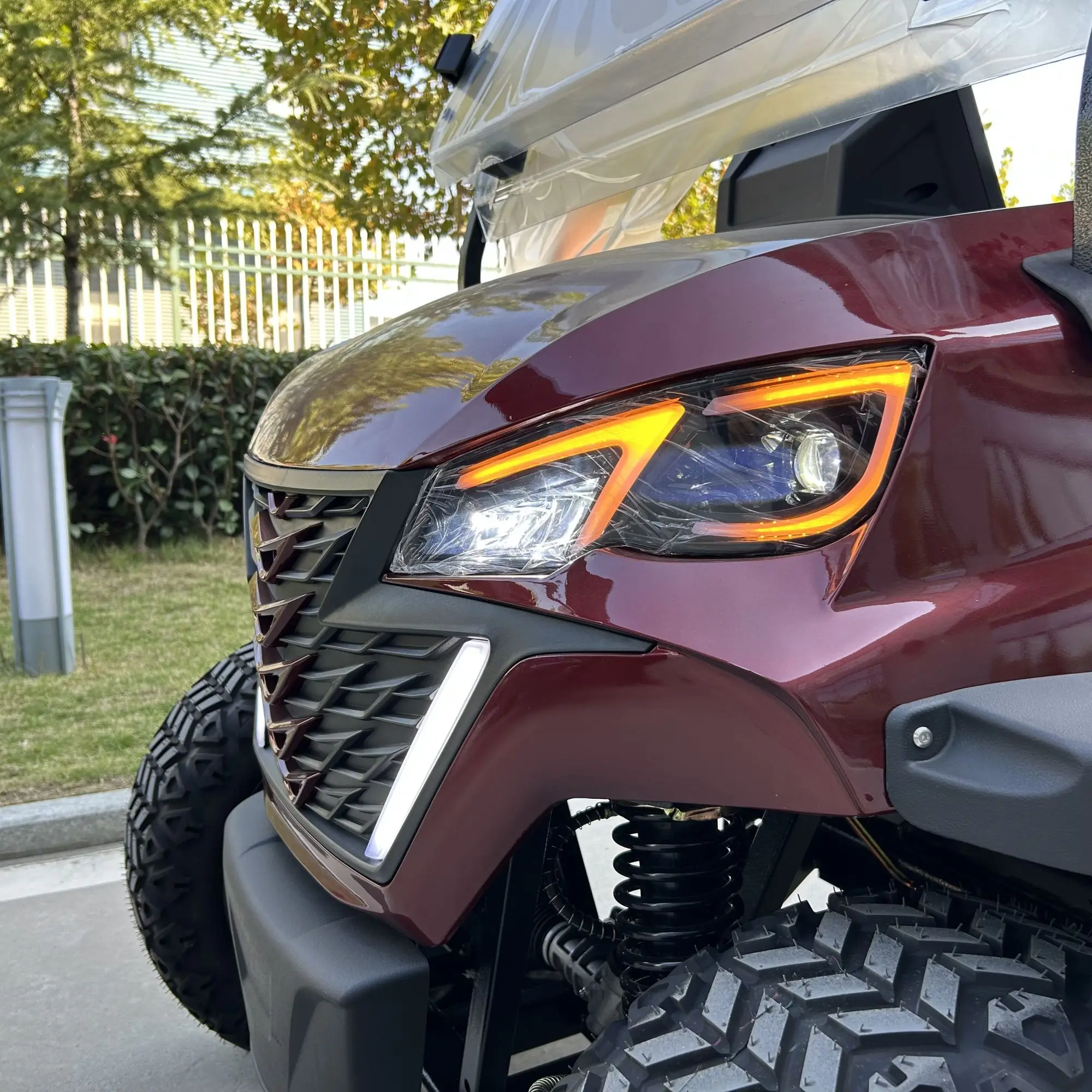 Electric Fast 4 Wheel Drive Golf Cart Newly Designed Electric Golf Cart Ec Brake Golf Carts
