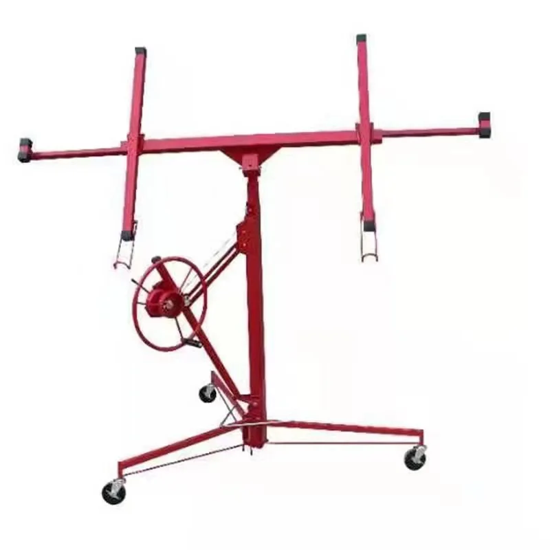 Professional Heavy Duty Ceiling Sheetrock Mobile Panel Hoist Gypsum Board Lifter Drywall Lift With Factory Cheap Price