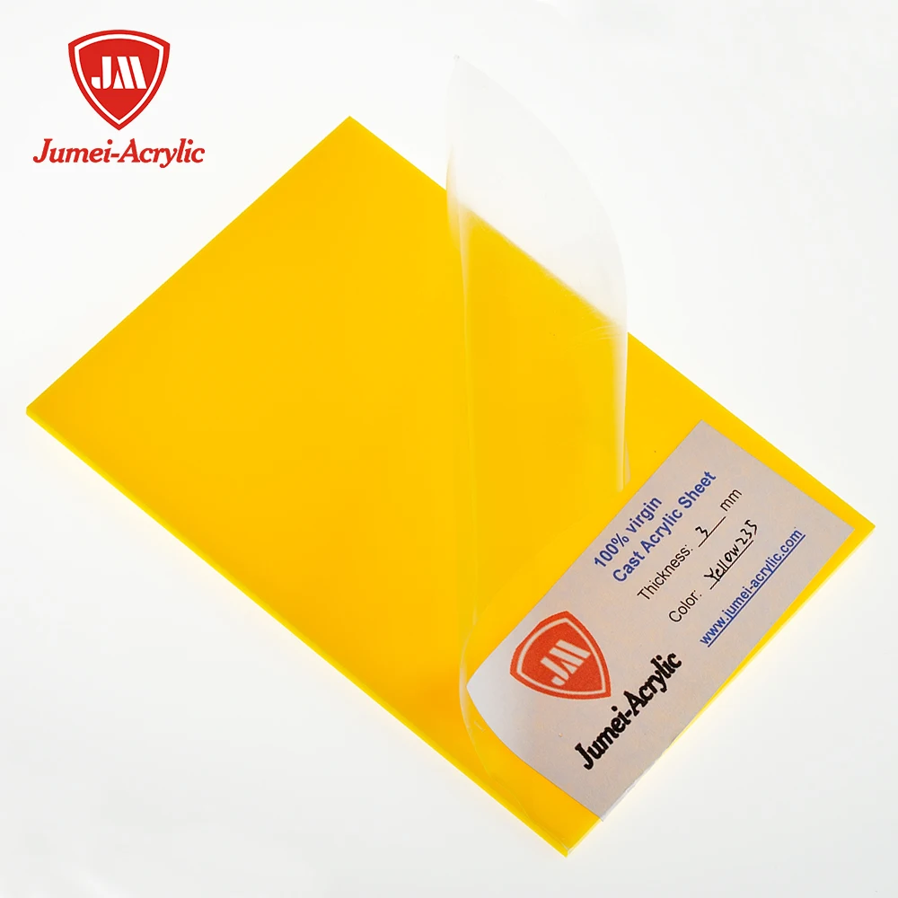 Jumei Top Quality Acrylic Sheet Laser Cut Color Acrylic Sheet 10mm 15mm Cast Sheet For Led Panel