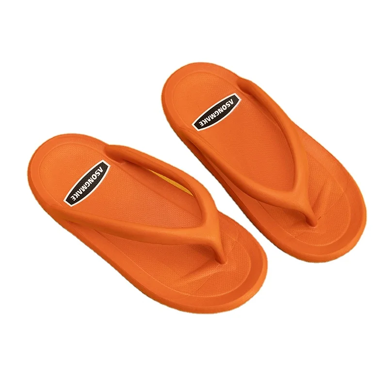 Женские пляжные шлепанцы из ПВХ, дешевые тапочки на плоской подошве с индивидуальным логотипом, сланцы для улицы, Летние вьетнамки