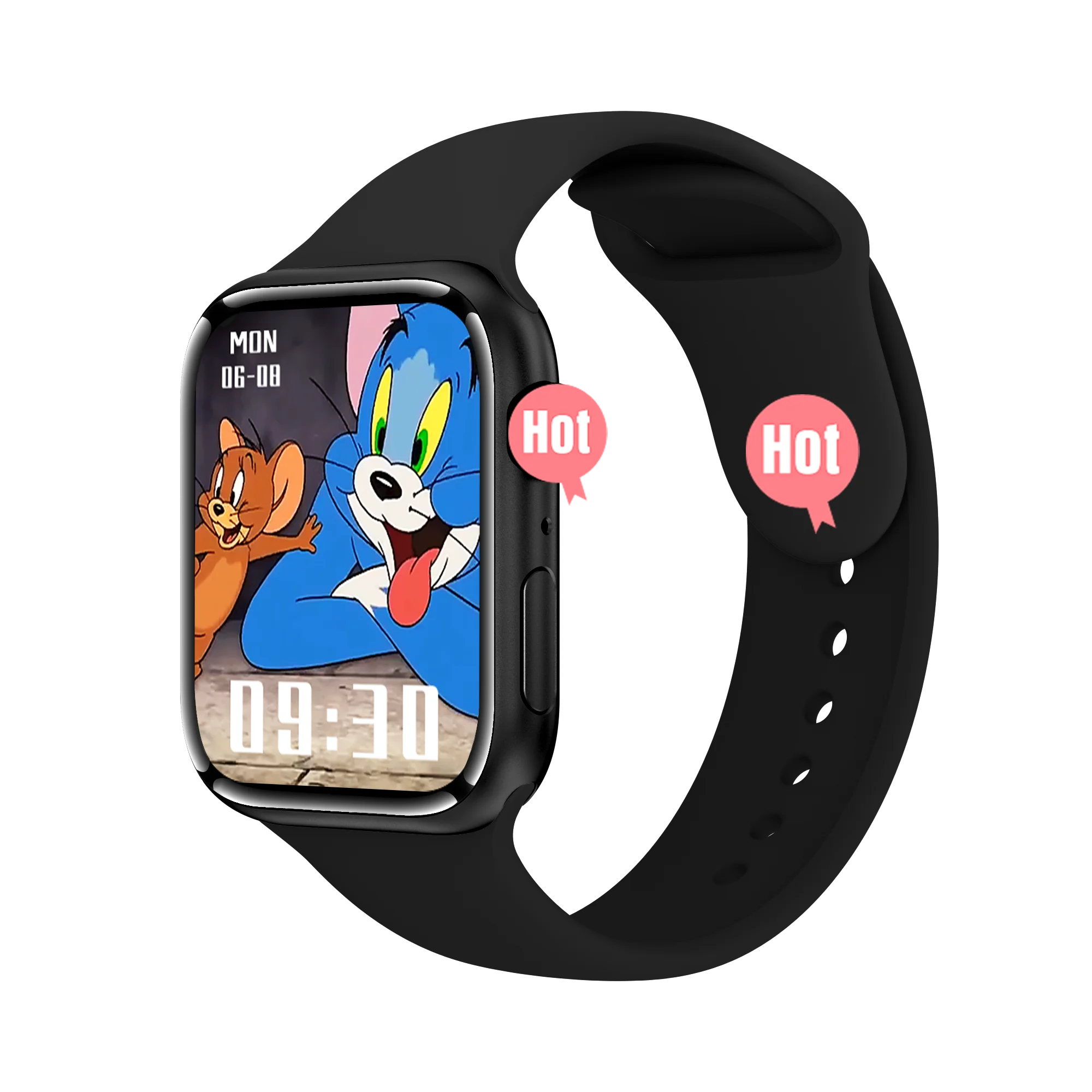 New iWo 7 Smart Watch big screen 1.81inch Health Fitness Blood Pressure Tracking Series 7 Smartwatch reloj intelligente