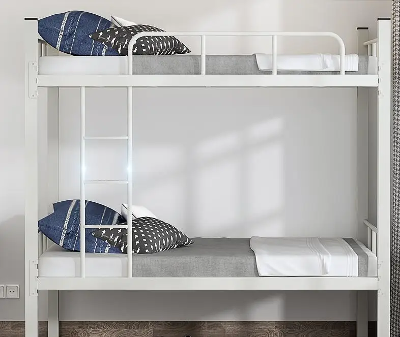 Wholesale Dormitory Bunk Bed Cheap Metal Bed Frame