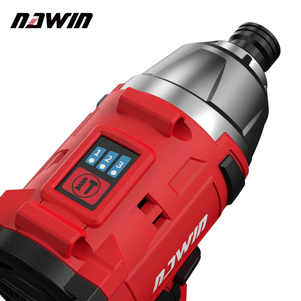 NAWIN Multi function Impact screwdriver mini 140NM electric Screwdriver tools with plastic packaging