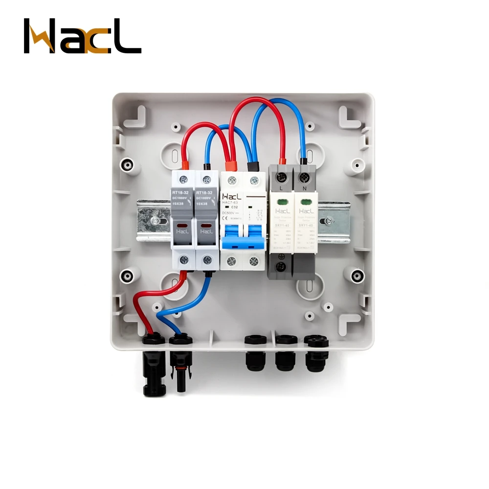 Wholesale OEM 500V/1000V Pv Combiner Box 1 String