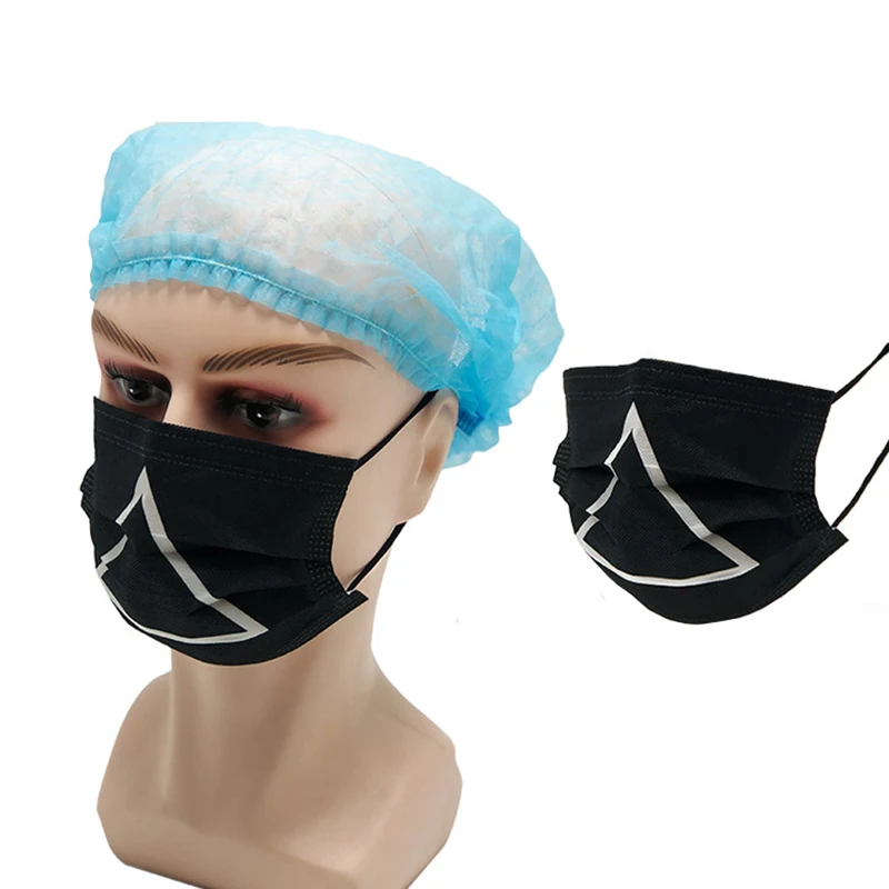 Заводская игра кальмар забавная Рождественская тушь для ресниц маска для взрослых черные косплей маски для рта