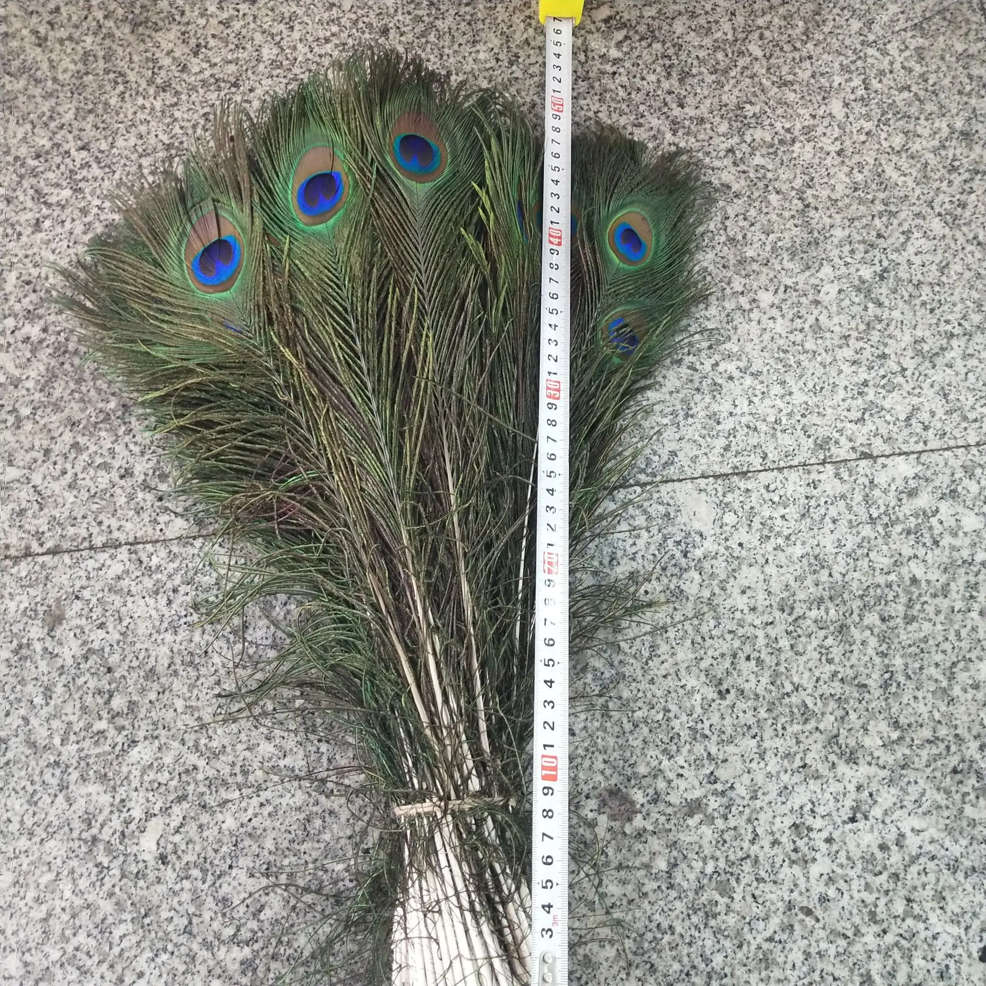 hot selling natural 40-50cm peacock feather