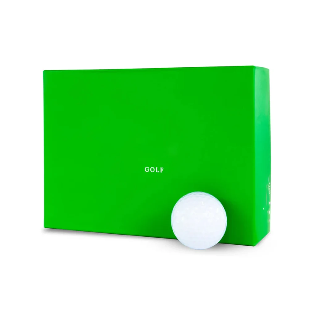 PRIMUS GOLF Manufacturer Custom Logo 2 Pieces Golf Urethane Balls With Box Packing For Souvenir Golf Balls