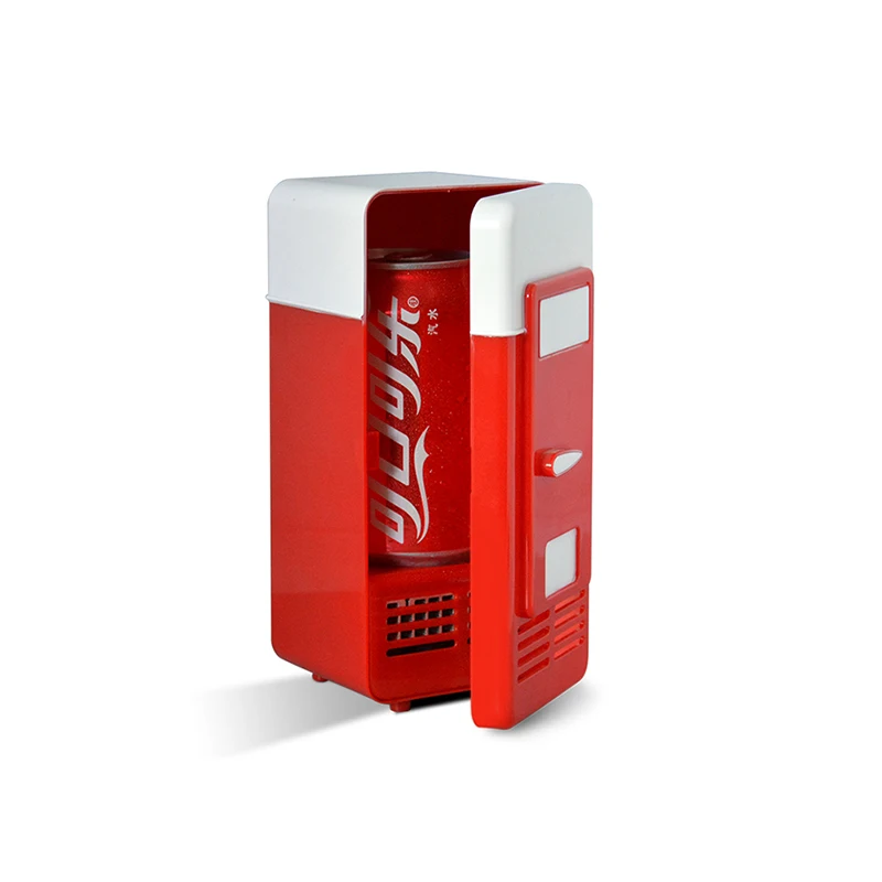 spot cold and warm dual-use small refrigerator Classic USB small  Portable desktop small refrigerator Mini refrigerator