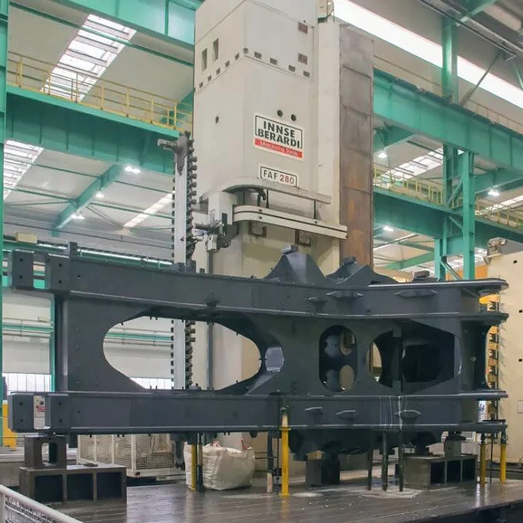 Gantry machining service heavy CNC machining large machinery housing parts steel frame shell fabrication and welding assembly