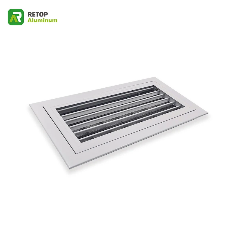 Air Vent Grill Diffuser Ducting Ventilation Cover Aluminum Air Ventilation Vent Grilles For Kitchen Cabinet