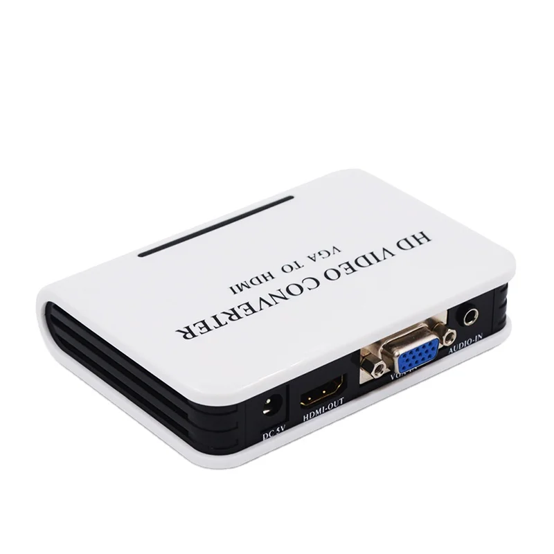 Vga to Hdmi Converter with Audio 1080P Plastic AOEYOO CN;GUA White AY22 Female to Female Ce