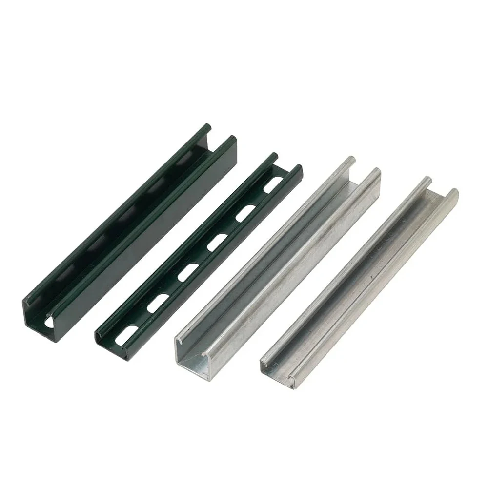 Steel Processing Parts Galvanized  Steel C Channel Cold Formed Galvanized Channel Steel Profile Greenhouse Gutter Profile