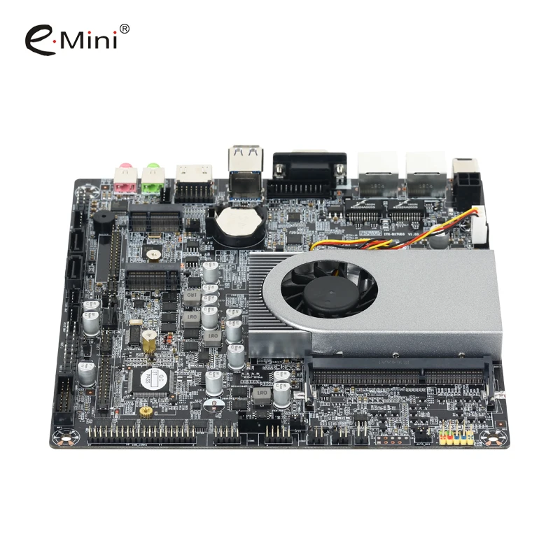 Durable Dual NIC Embedded Linux Mini PC DDR3 Compatible Motherboard