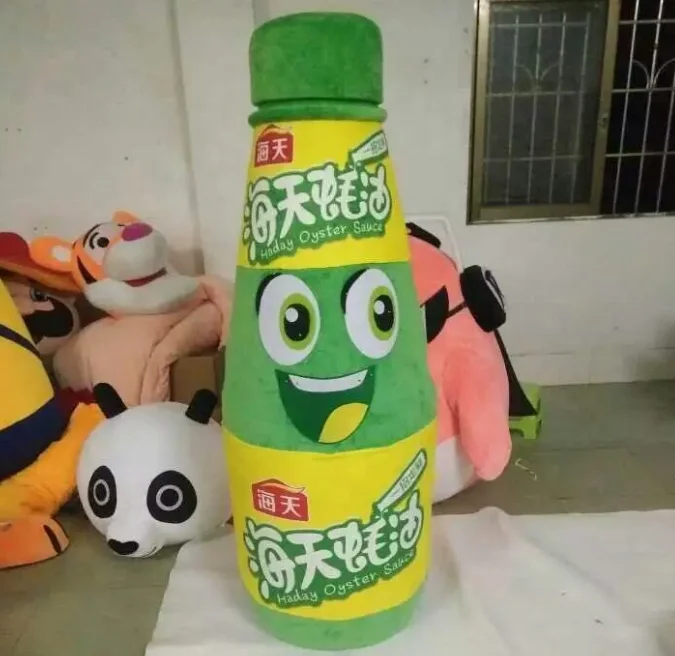 Client own design custom Beer bottle cup mascot costume