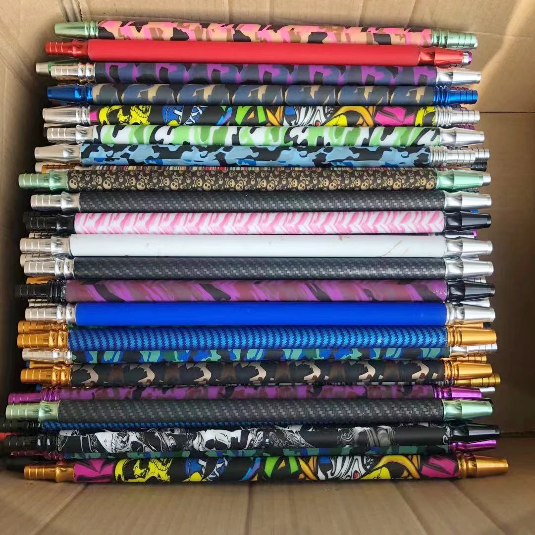 Wholesale Coloured Hookah Smoke Shisha Pipe Silicone Handle  Shisha Hookah Silicone Hose  Accessories Hookah