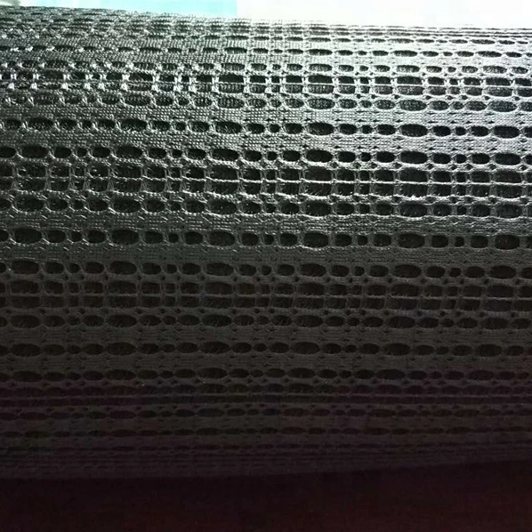 Factory direct sales 100% polyester random net air layer net mesh fabric