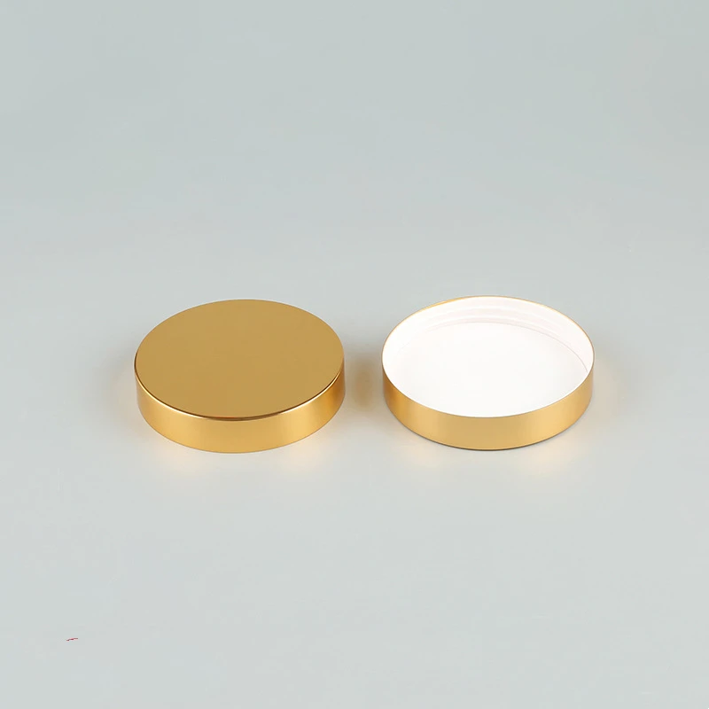 38-400 45-400 53-400 Metal cap Gold silver finish  customizable With pressure sensitive sealing gasket aluminum foil sealing g
