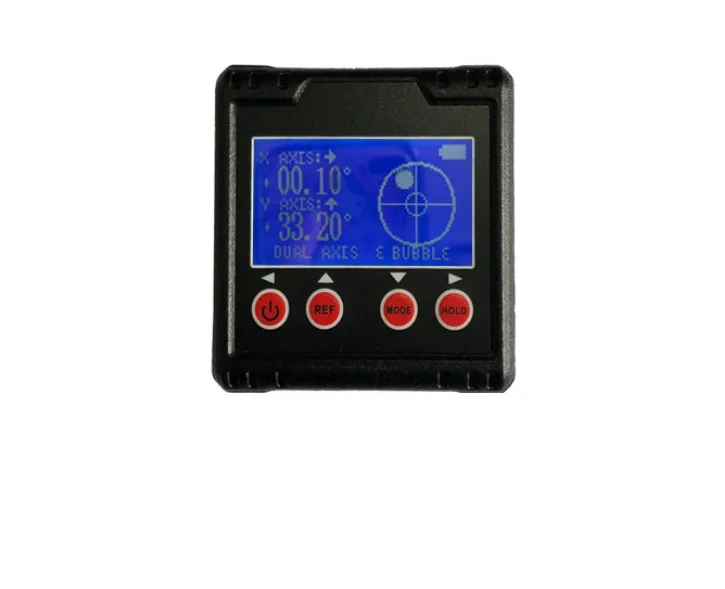 Digital Protractor Inclinometer Level Box Measure Angle Ruler Elevation Meter