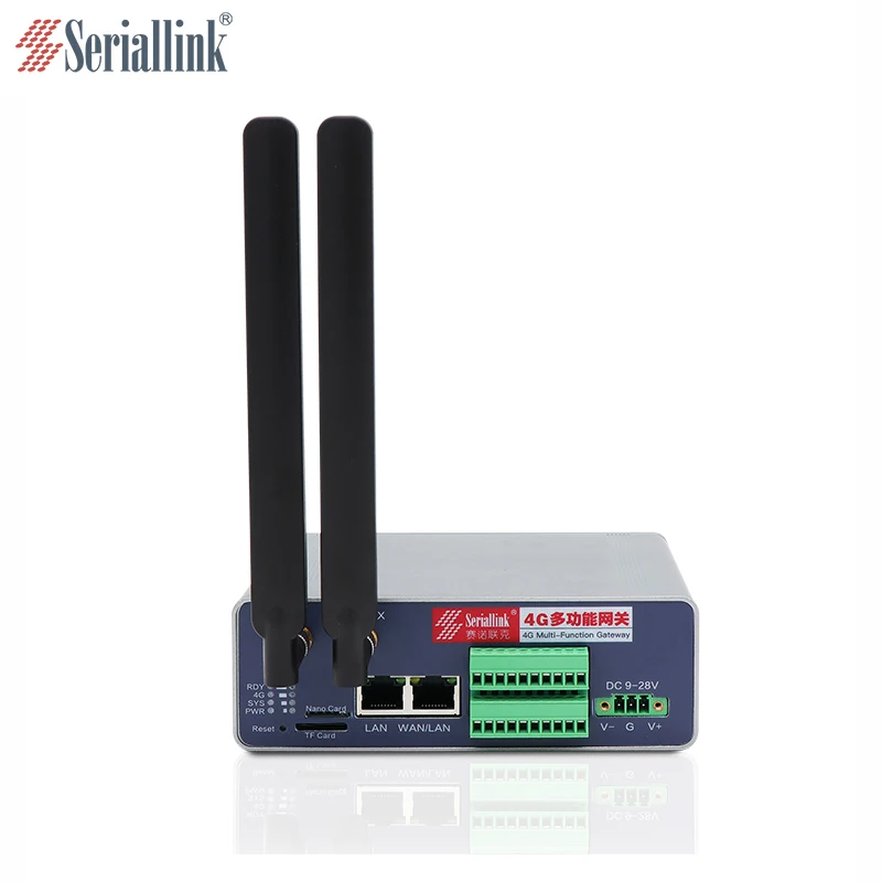 Industrial 4G Cellular Router with Dual 4G SIM Cards and RS232/RS485 IoT Integration,4G LTE Router