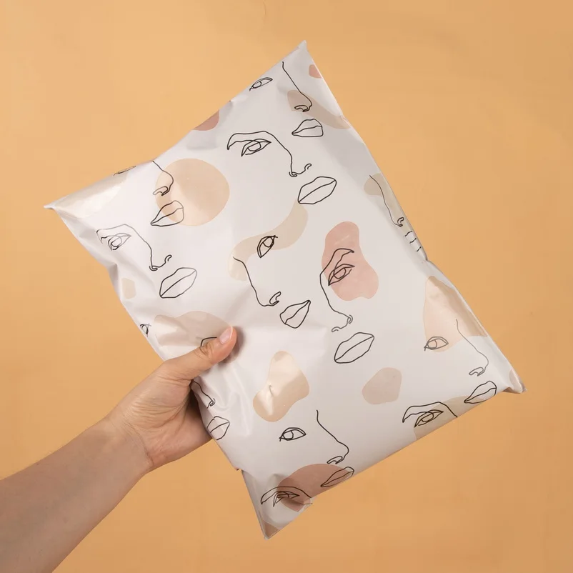 Multi Color Custom LOGO Logistics Parcel Poly Mailers Biodegradable Plastic Ship Packaging Polymailer Mailing Bag for Clothing