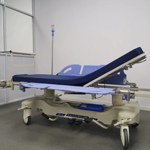 MT MEDICAL China Supply Electric Hydraulic Emergency Ambulance Stretcher Trolley