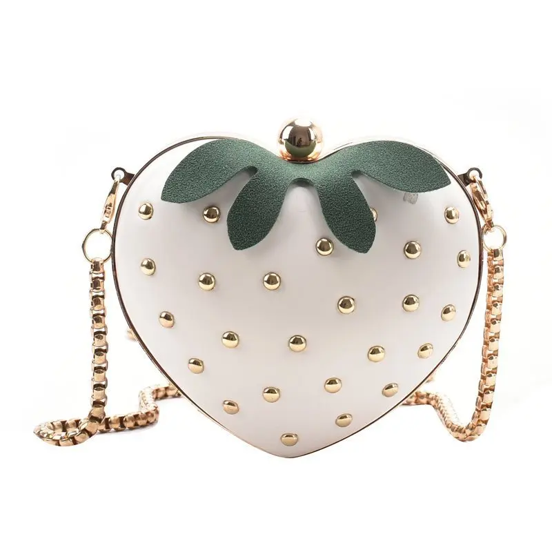 Cute Backpacks For Teenage Girls Clutch Trendy Women Shoulder Fashion Trends Ladies Bags Handbag Strawberry Coin Purse