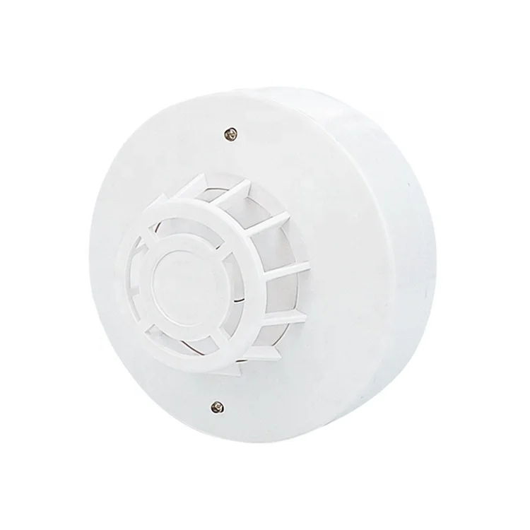Factory CE Certified Conventional Heat Detector with LED Light Alarm System
