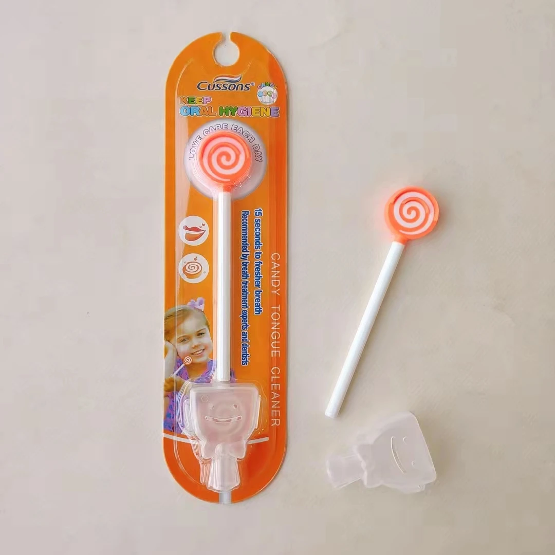 wholesale OEM/ODM kids toothbrush manufacturers tongue cleaners tongue cleaner scraper for kids