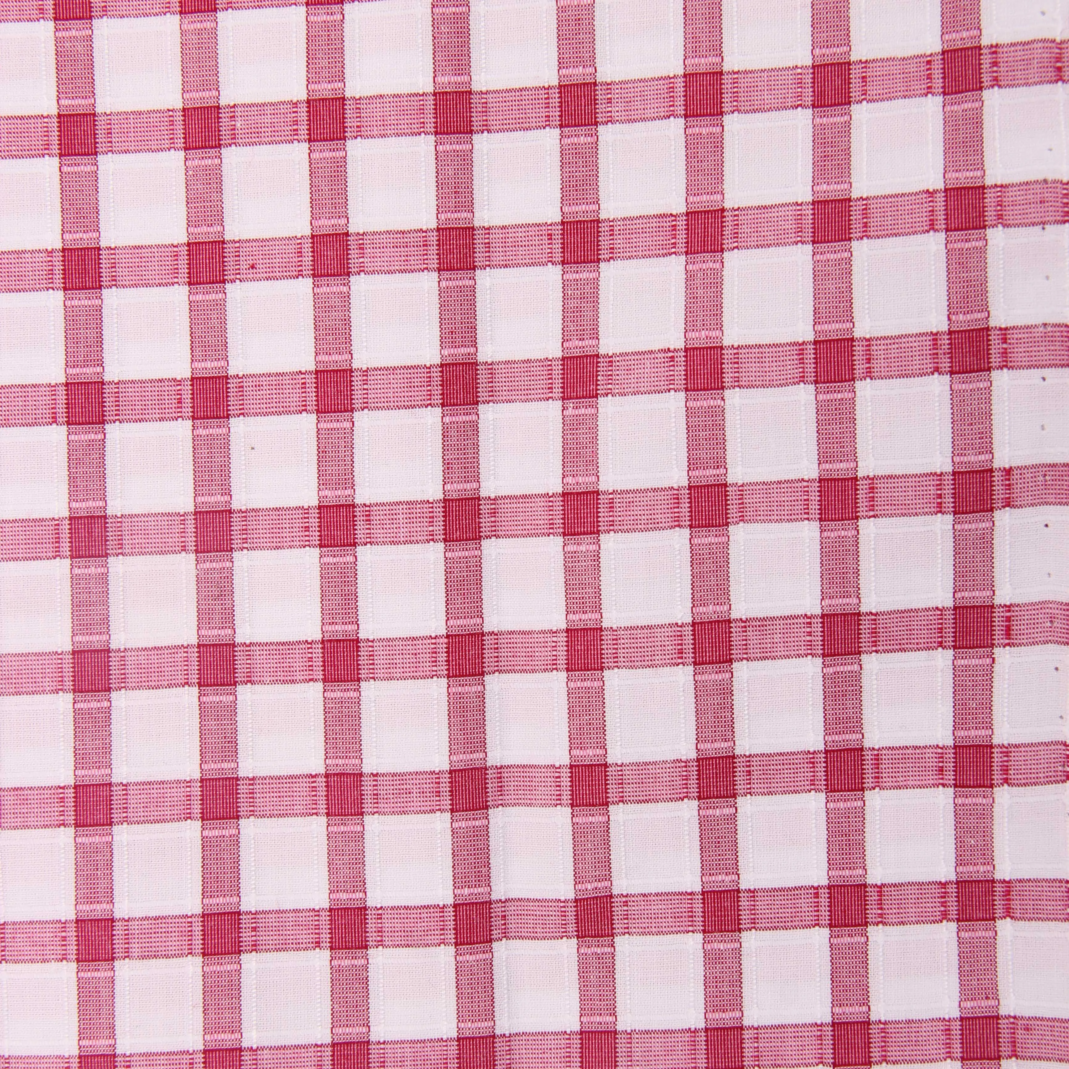 cotton bamboo fiber blended elastic check yarn-dyed breathable spandex fabric skin soft and stylish classic