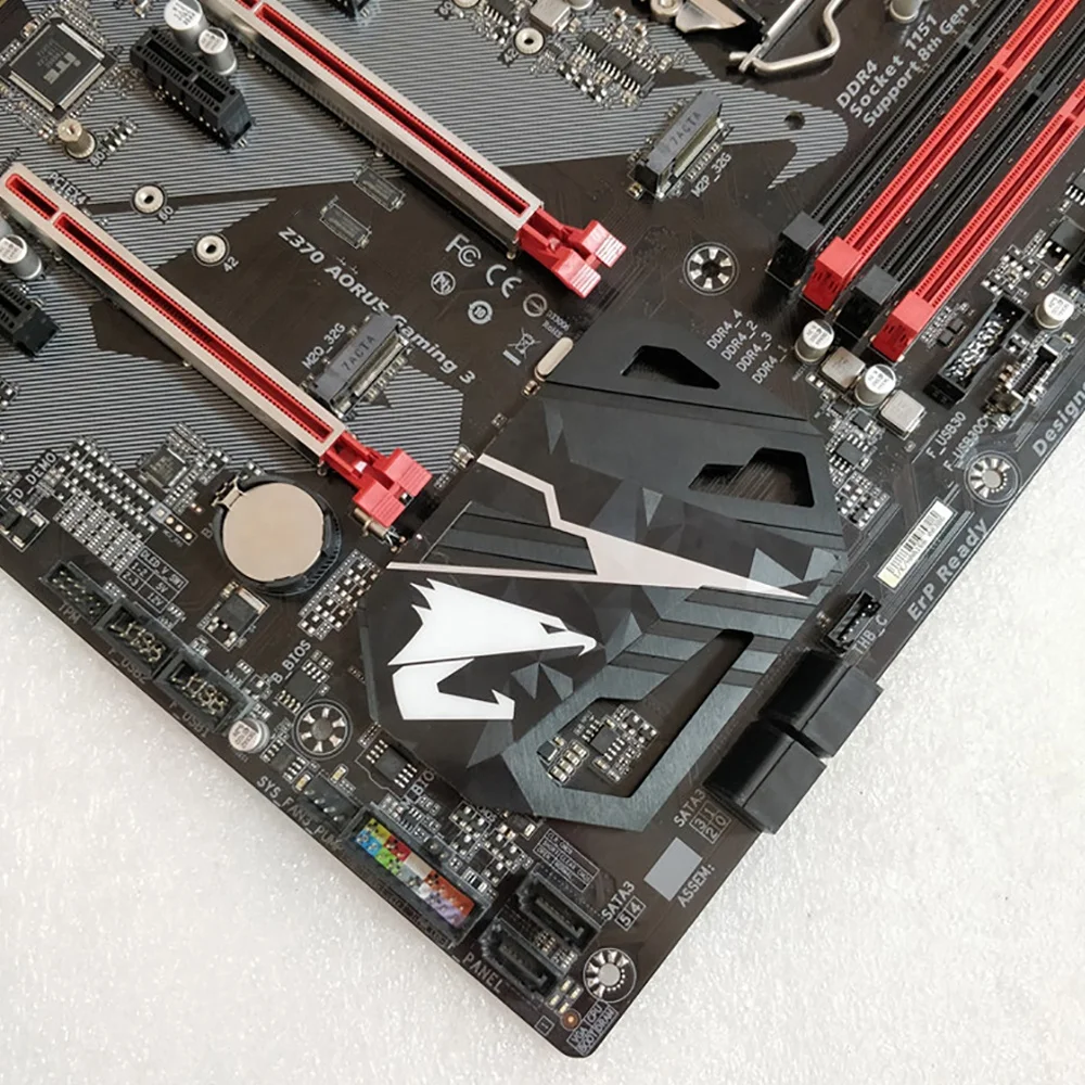 GA Z370 AORUS Gaming 3 для Gigabyte LGA 1151 DDR4 64 Гб PCI-E 0 ATX настольная Материнская плата высокого качества