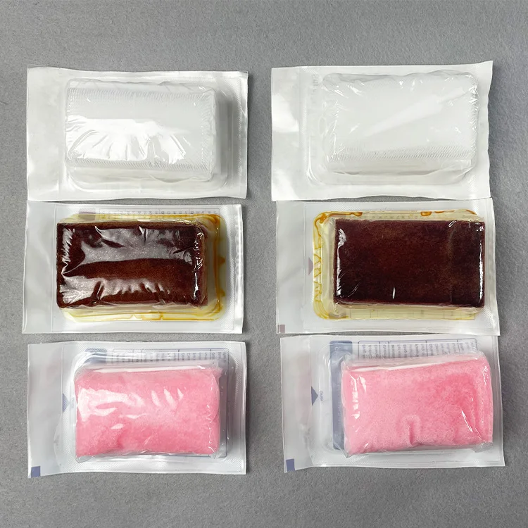 Disposable Medical Hand Cleaning Brushes Surgical Scrub Brush With Chlorhexidine