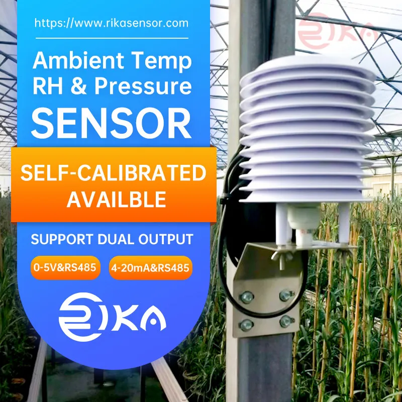 RK330-01 Hot-selling RS485 Air Temperature and Humidity Sensor Transmitter for Weather Station IOT