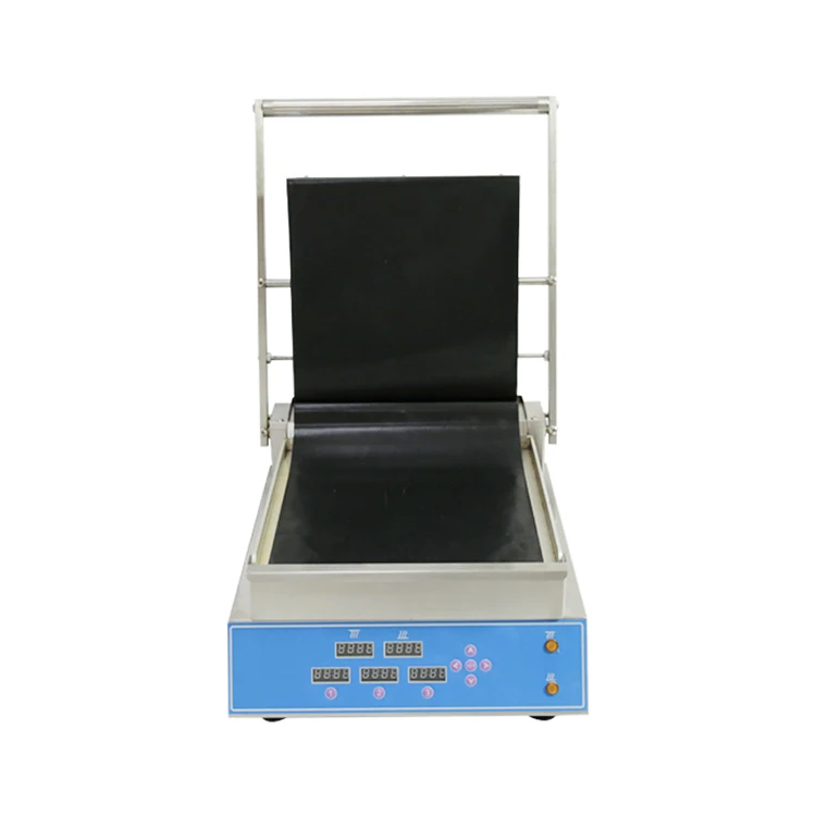 Stainless Steel Cover Electric Automatic Portable Digital Bread Toaster Tortilla Panini Contact Press Grill Cooker Machine