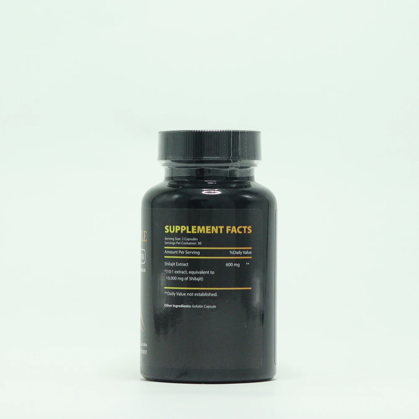 Pure Himalayan Organic Shilajit Capsules with Fulvic Acid Enhanced with Powerful Nutrients Boosting Energy Levels