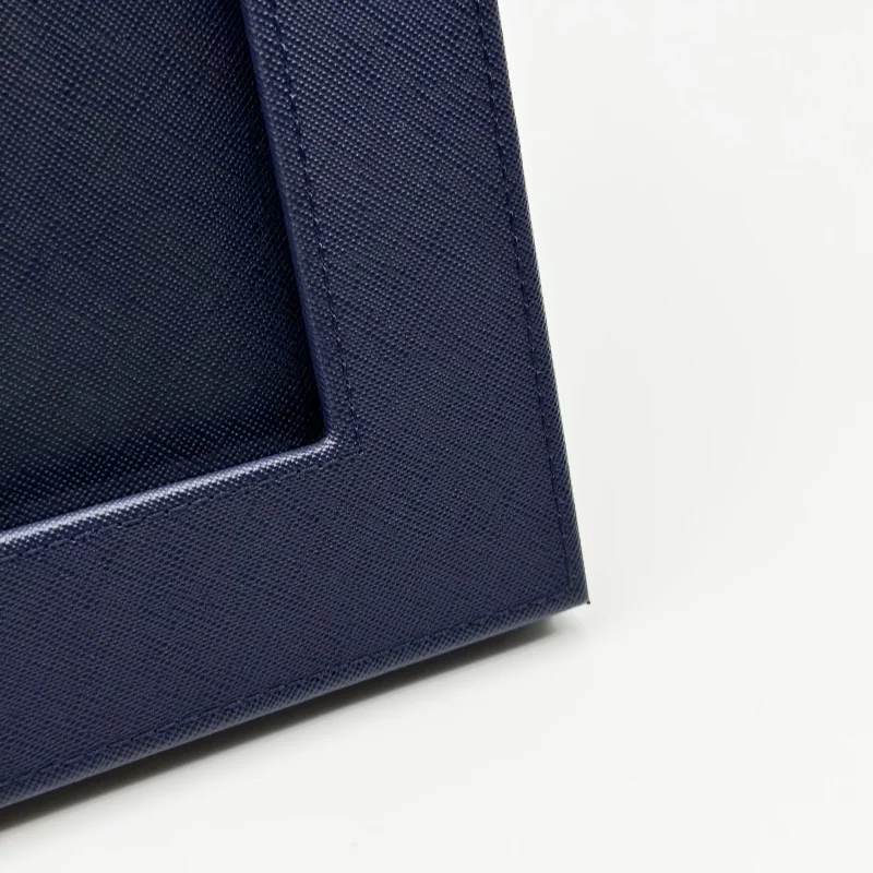 Wholesale custom family picture frames wholesale pu leather photo frame