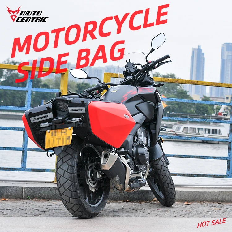 MOTOCENTRIC Factory Wholesale Motorcycle Saddle Side Bag Waterproof Splash Tail Bag Saddle Side Bag
