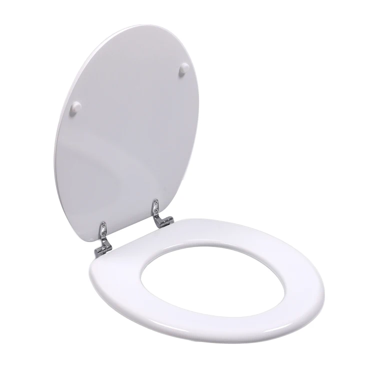 Bofan 18inch Molded bargains round wood Customized grey green black silver color fashion PU elegant toilet seat